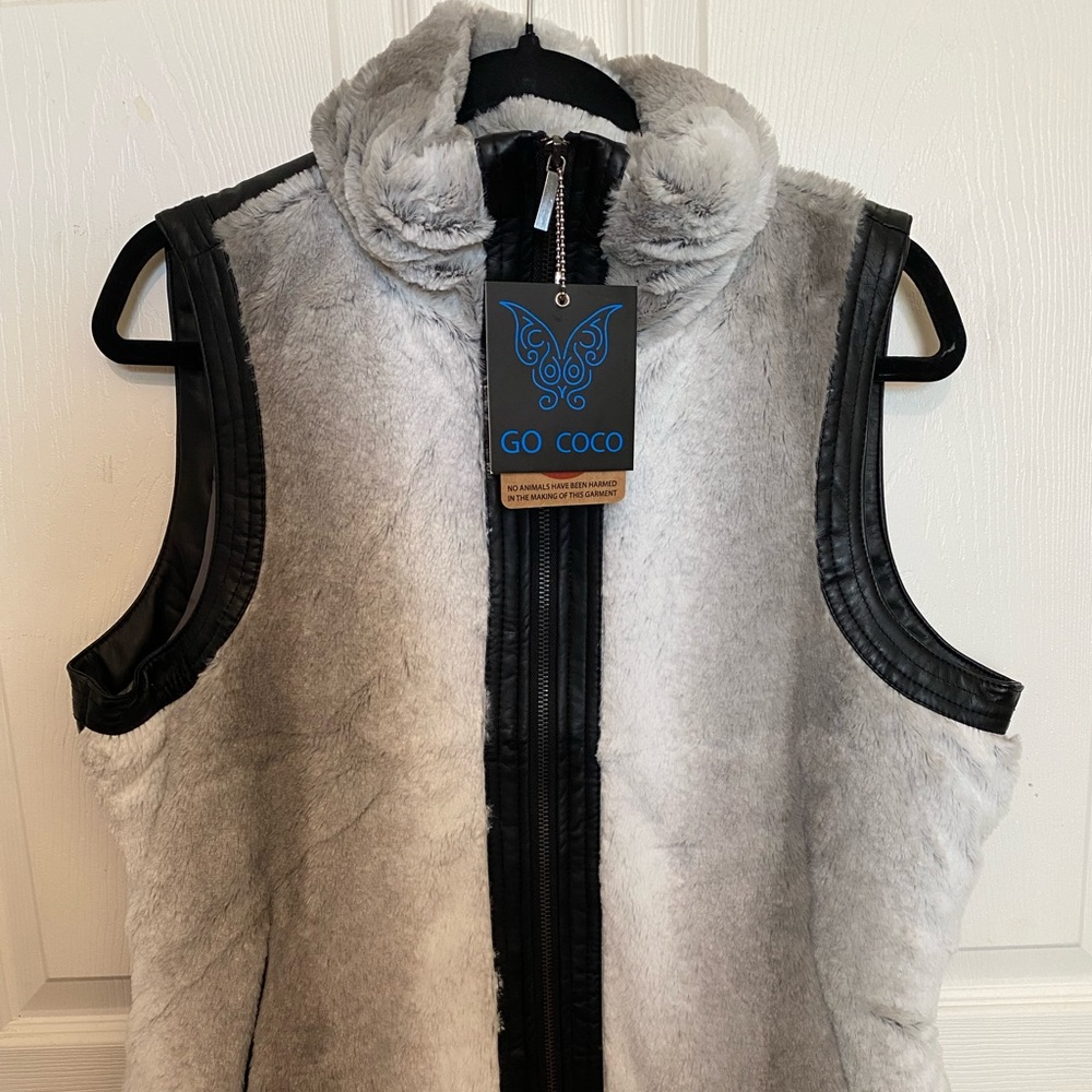 Go Coco Vegan Fur Vest